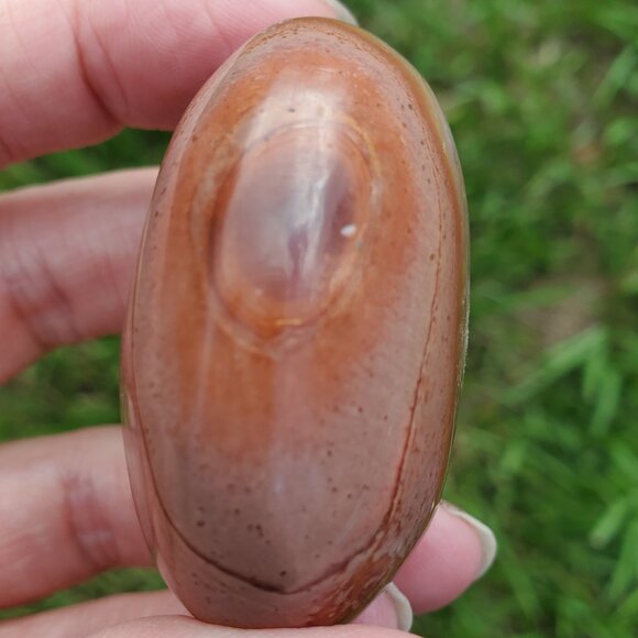 Polychrome Jasper Palm Stone (PC206) - Picture 4 of 8